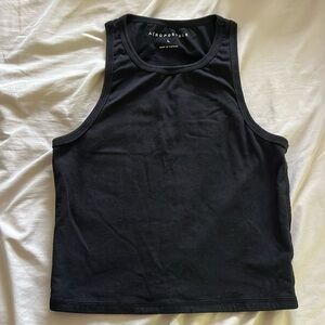 Aeropostale high neck racer back crop top